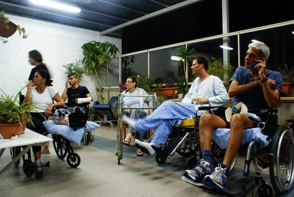 people with disabilities sitting on wheelchars 